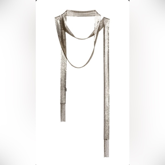 Isabel Marant Jewelry - Isabel Marant Pour H&M Metal Mesh Scarf Necklace 2013